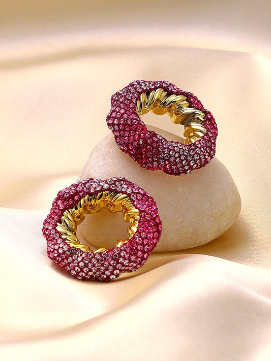 Women's The Jingle Stud Earrings - Baby Pink