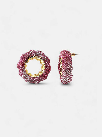 Women's The Jingle Stud Earrings - Baby Pink