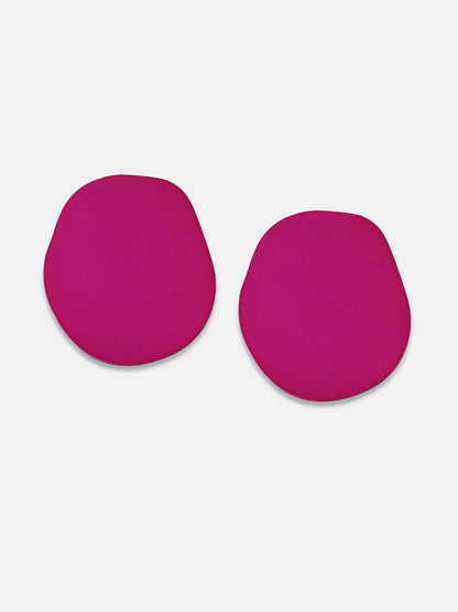 Women's The Martian Drop Earrings - Fushcia Pink