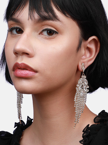 Gold-Plated Classic Drop Earrings