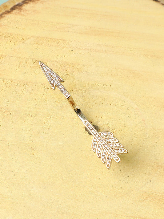 Silver-Plated Contemporary Ear Cuff