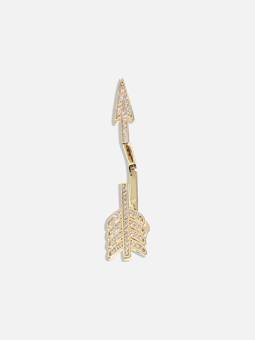 Silver-Plated Contemporary Ear Cuff
