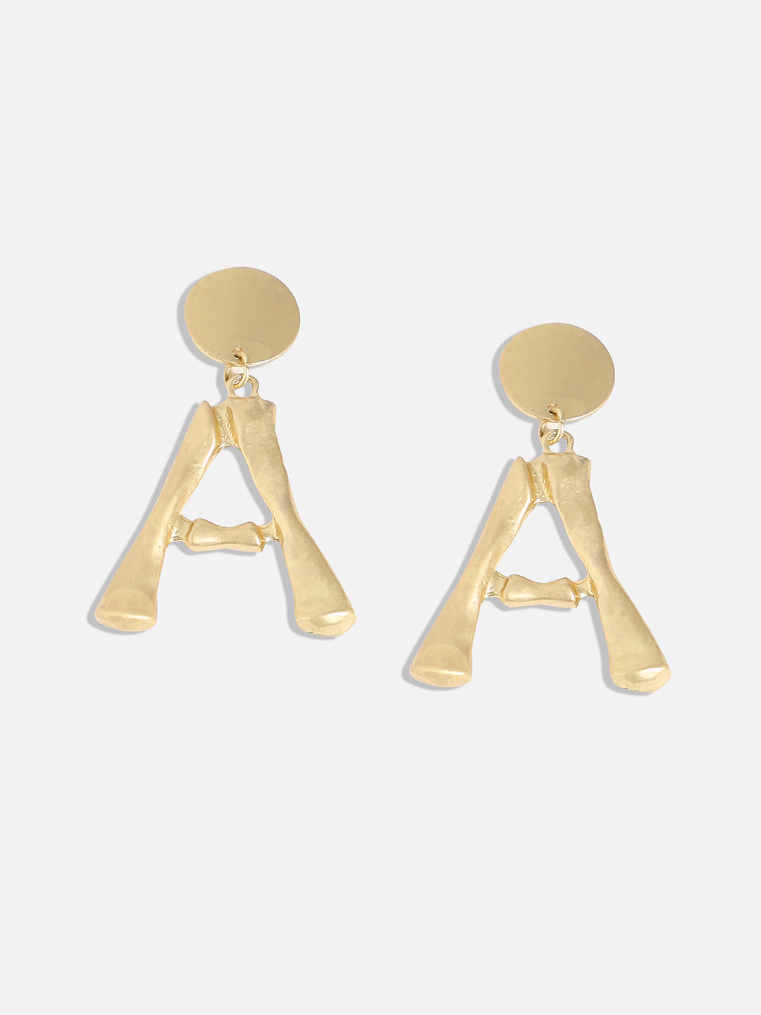 Gold Plated Drop Earrings