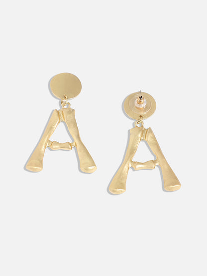 Gold Plated Drop Earrings