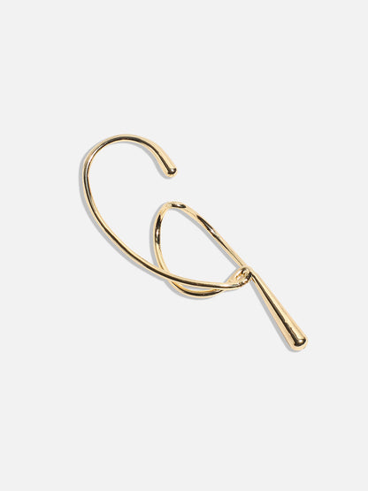 Gold-Plated Contemporary Ear Cuff