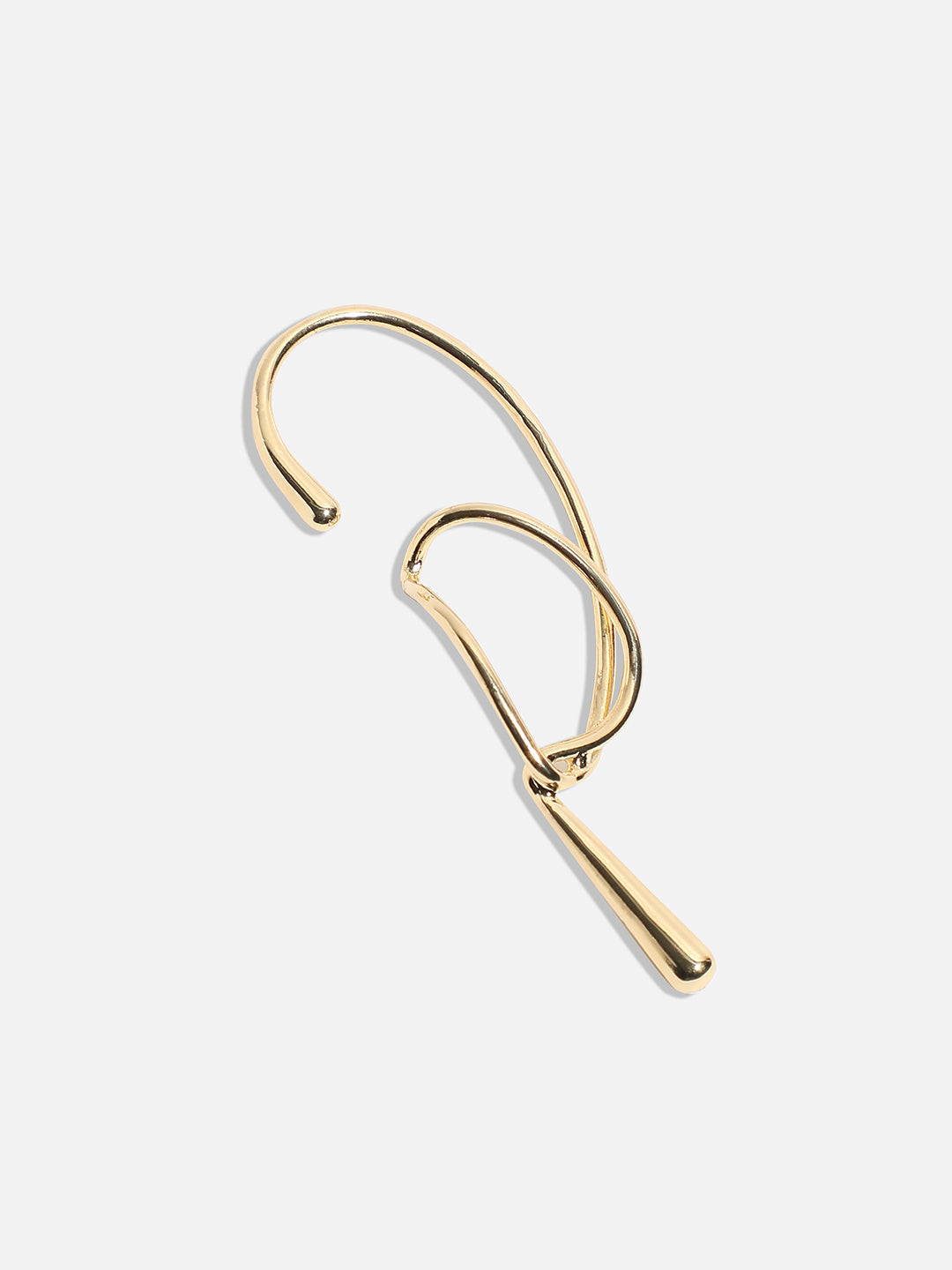 Gold-Plated Contemporary Ear Cuff