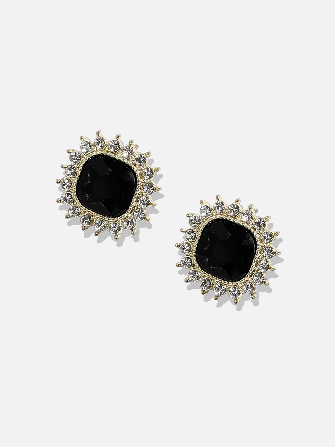 Gold-Plated Contemporary Studs