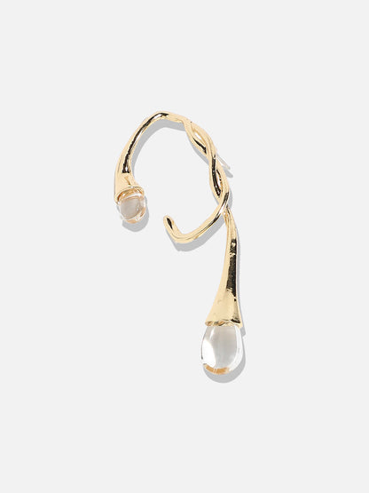Gold-Plated Contemporary Studs