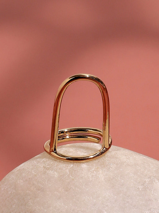 Gold Plated Finger Ring