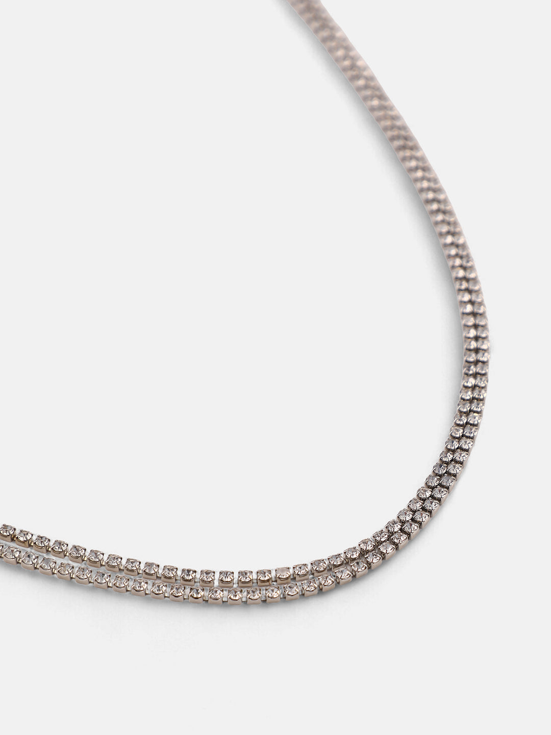 The Bijou Jewellery Set - Crystal Silver-SOHIJS6213