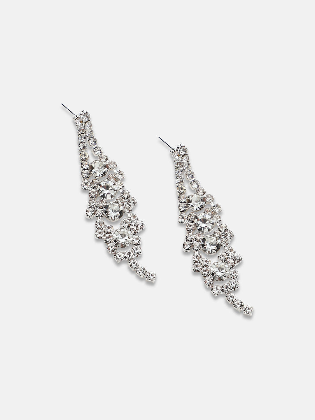 Silver-Plated Necklace and Earrings