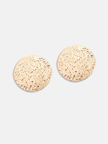Gold-Plated Circular Jewellery Set