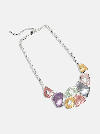 Silver-Plated Textured Jewellery Set