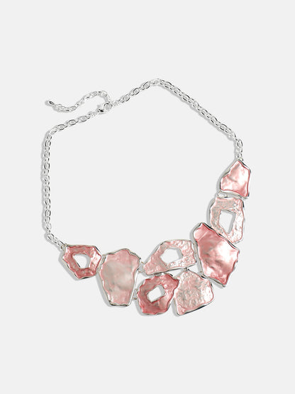 Silver-Plated Textured Jewellery Set
