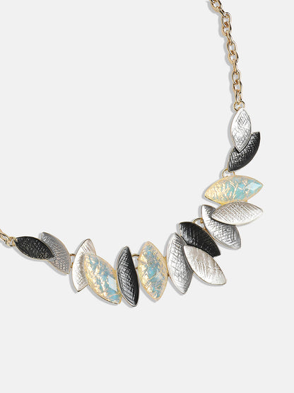 Gold-Plated Lanceolate Jewellery Set