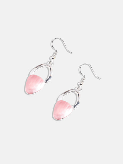 Silver-Plated Abstract Jewellery Set