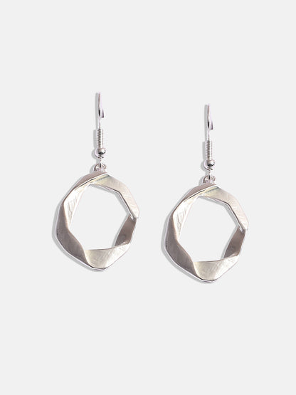Silver-Plated Twisted Jewellery Set