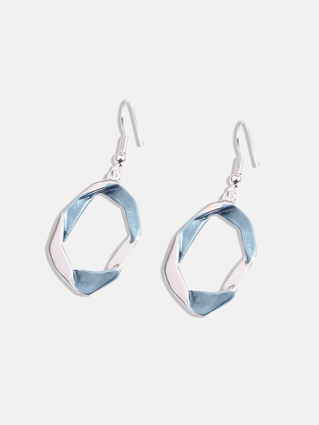 Silver-Plated Twisted Jewellery Set