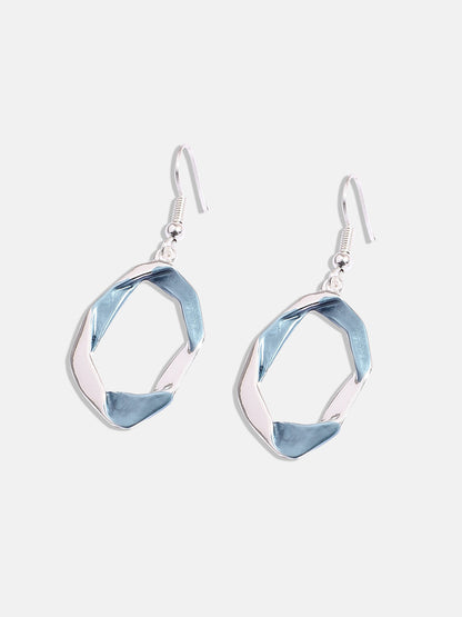 Silver-Plated Twisted Jewellery Set
