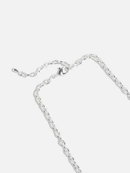 Silver-Plated Dented Abstract Jewellery Set
