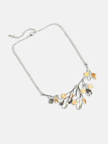 Silver-Plated Foliage Jewellery Set