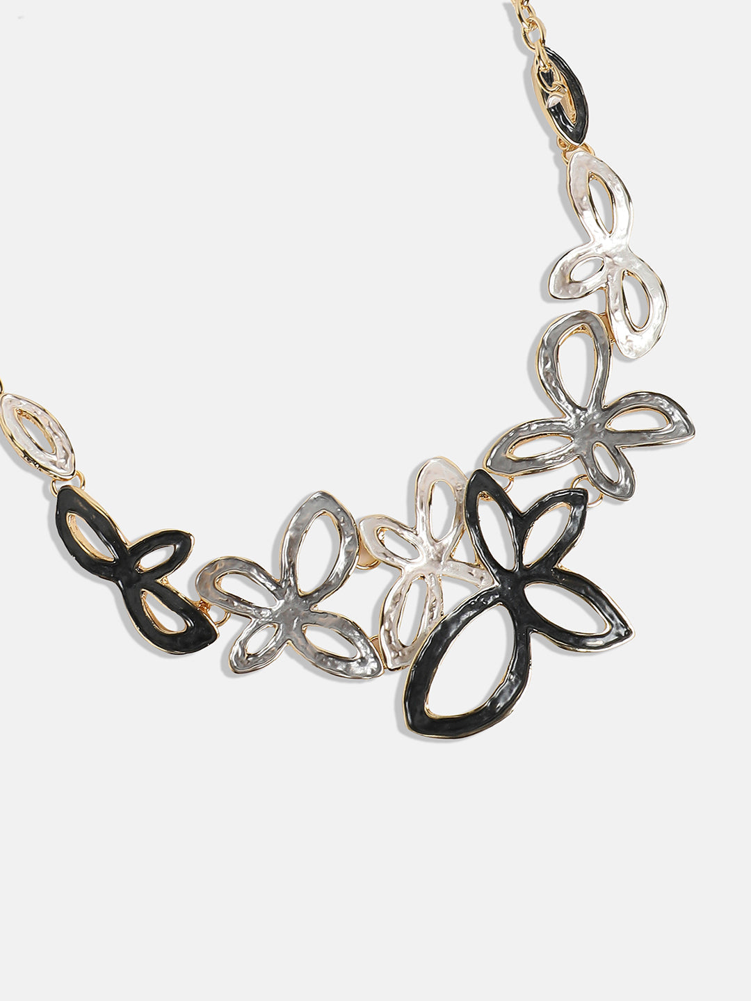 Gold-Plated Butterfly Jewellery Set