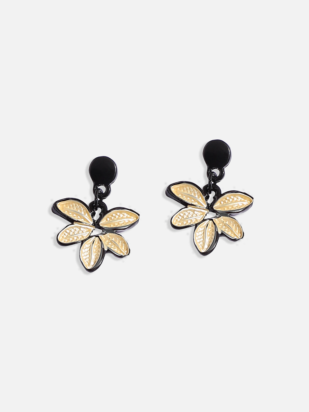 Foliage Necklace Earrings Jewellery Set