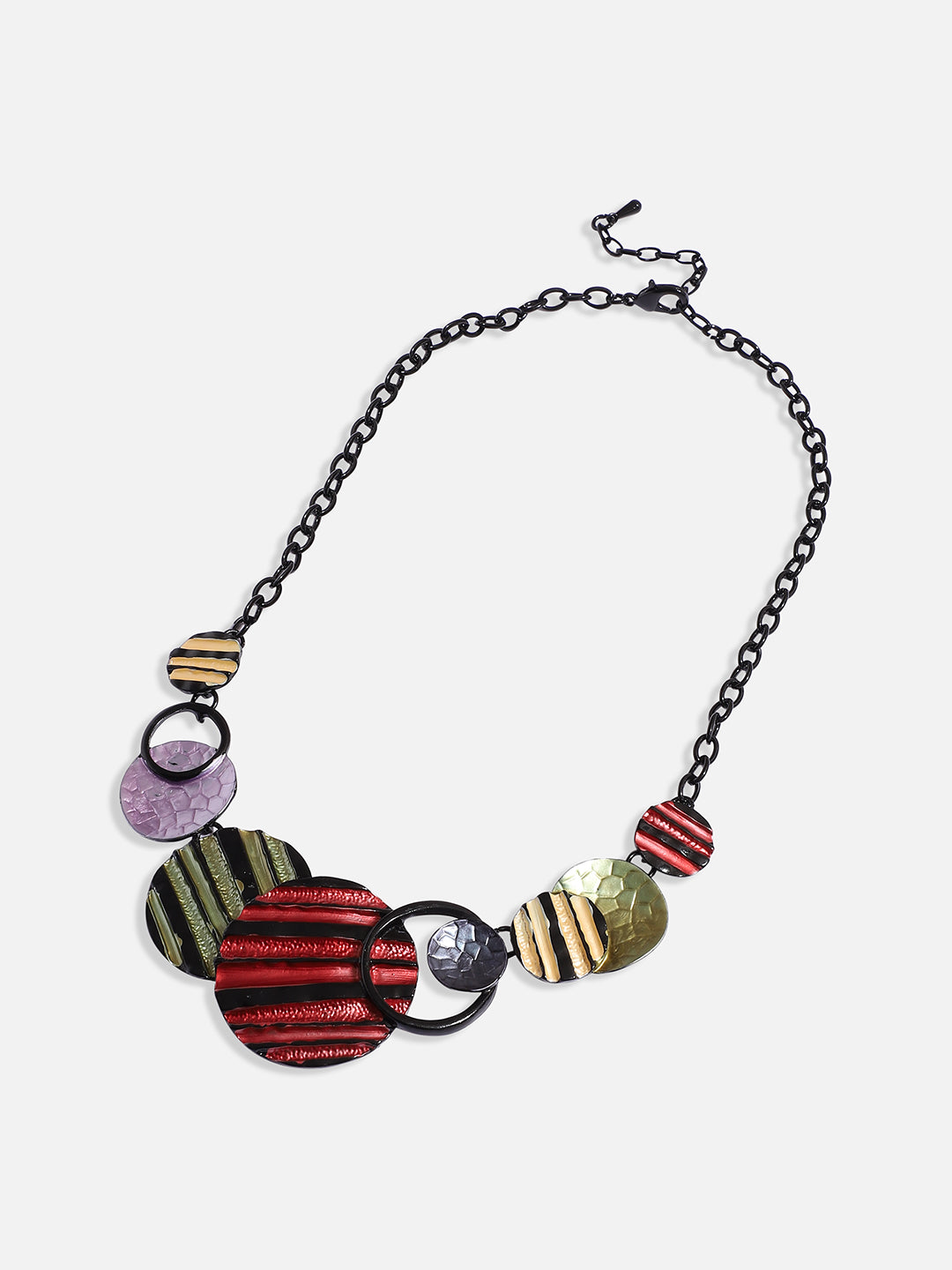 Textured Circular Jewellery Set