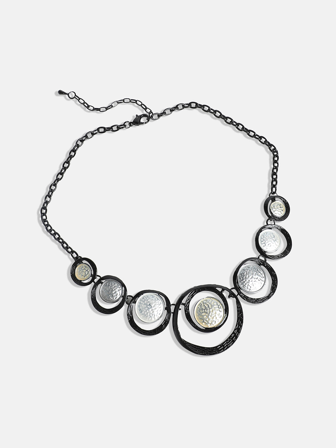 Dented Circular Jewellery Set