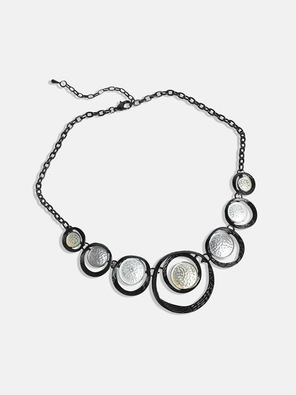 Dented Circular Jewellery Set