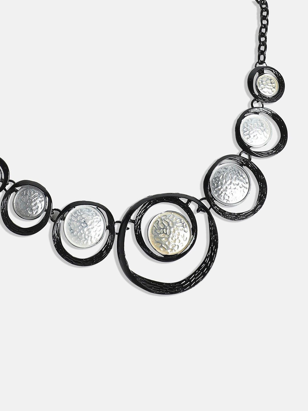 Dented Circular Jewellery Set
