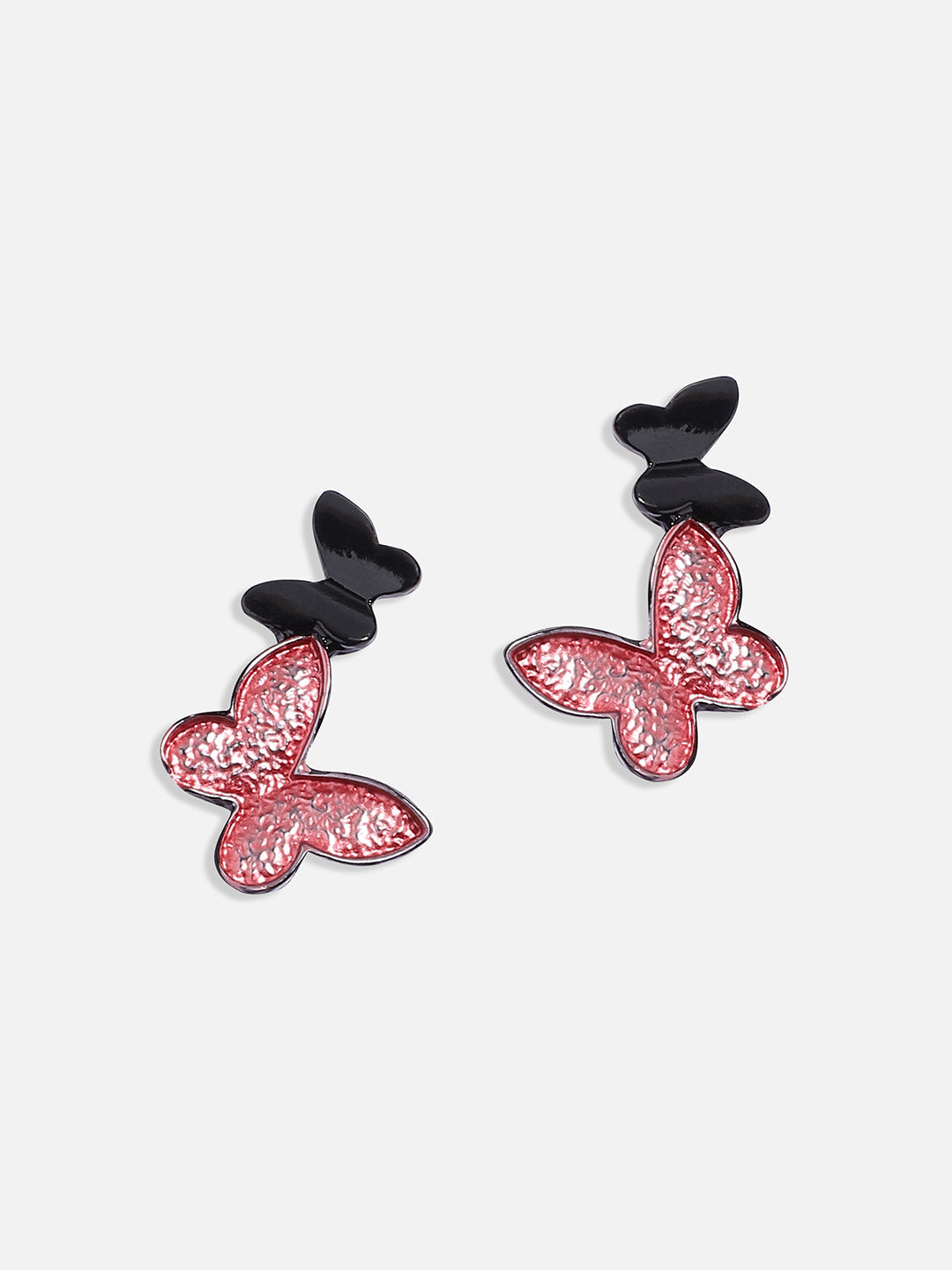 Butterfly Necklace Earrings Jewellery Set
