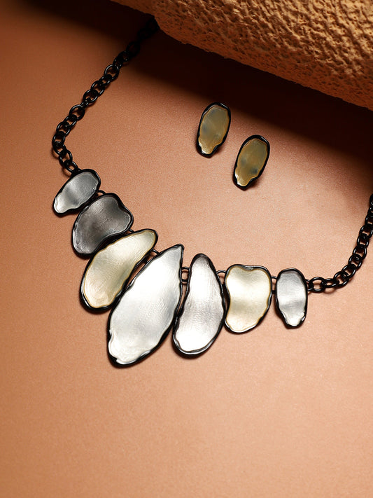 Abstract Jewellery Set