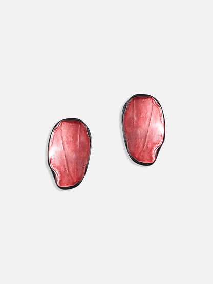 Abstract Halo Necklace Earrings Jewellery Set