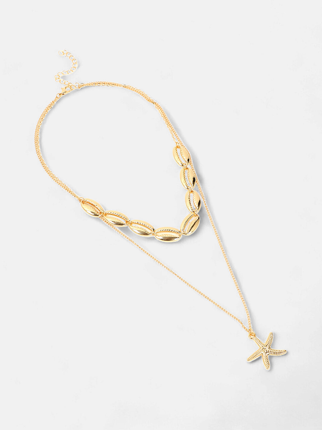 The Bahamas Multi-Layer Necklace - California Gold-SOHINC6044