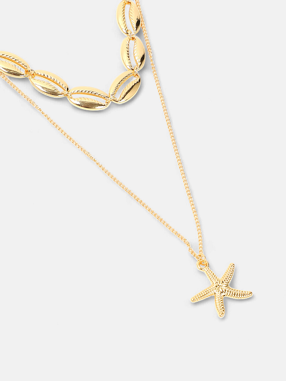 The Bahamas Multi-Layer Necklace - California Gold-SOHINC6044