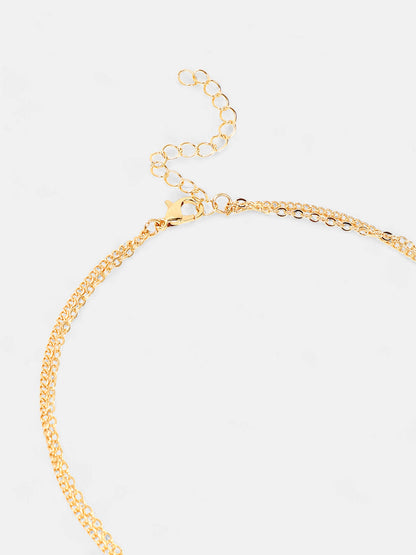 The Bahamas Multi-Layer Necklace - California Gold-SOHINC6044