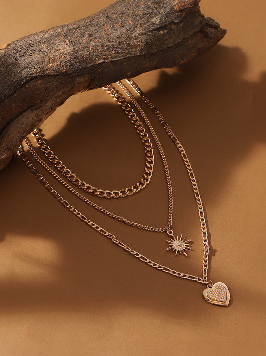 The Ellie Multi-Layer Necklace - California Gold-SOHINC6064