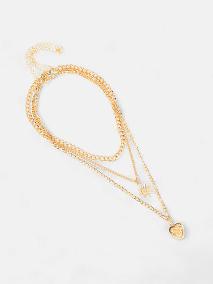The Ellie Multi-Layer Necklace - California Gold-SOHINC6064