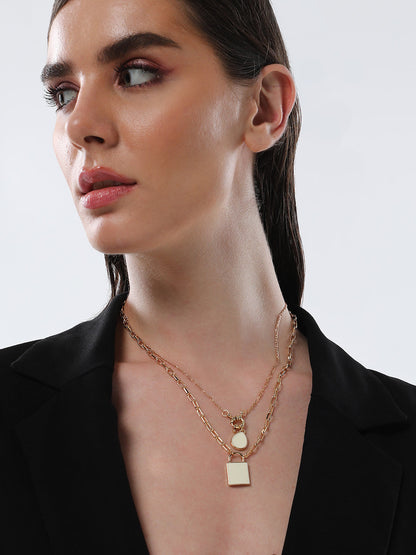 The Sailor's Multi-Layer Necklace - California Gold-SOHINC6066