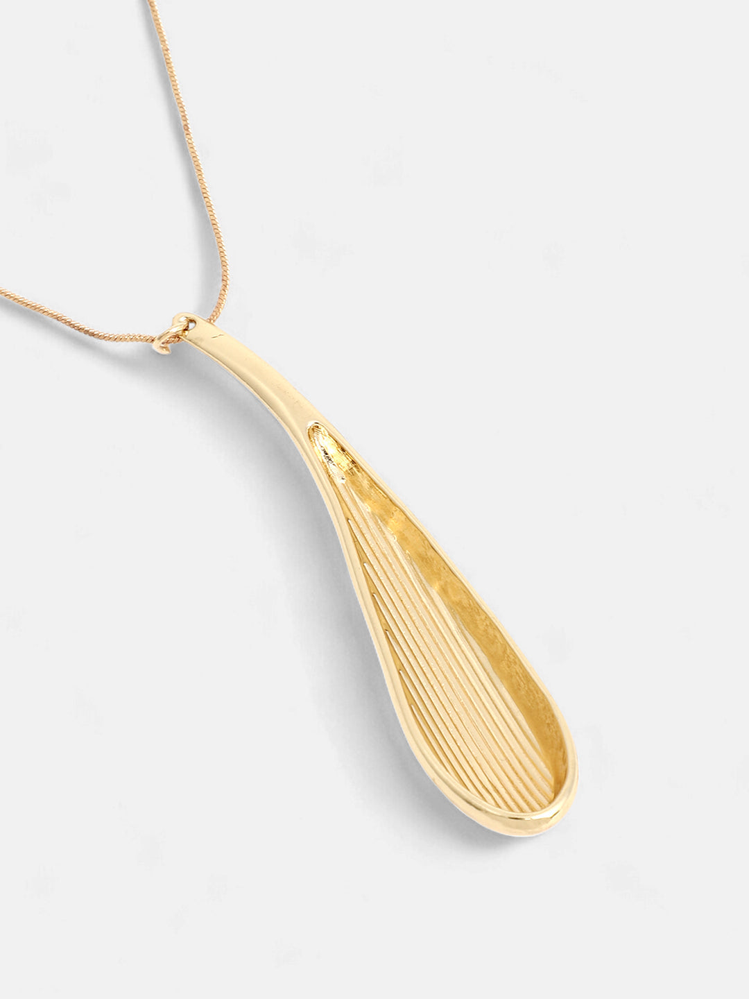 The Drip Pendant Necklace - California Gold-SOHINC6068