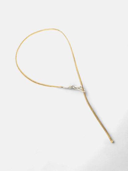 The Jaguar Lariat Necklace - California Gold-SOHINC6081