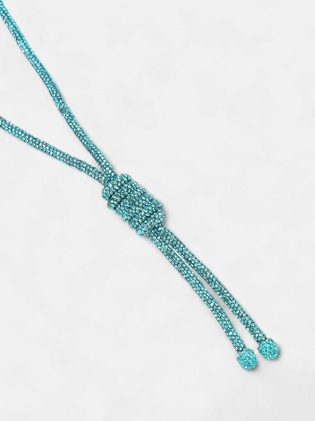 The Jingle Sautoir Necklace - Sky Blue-SOHINC6084