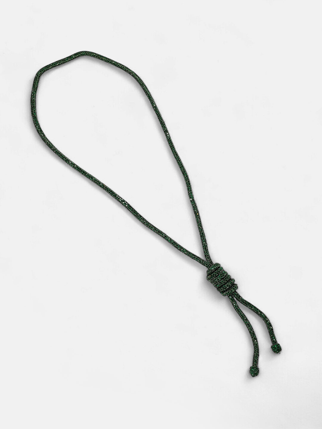 The Jingle Sautoir Necklace - Emerald Green-SOHINC6086