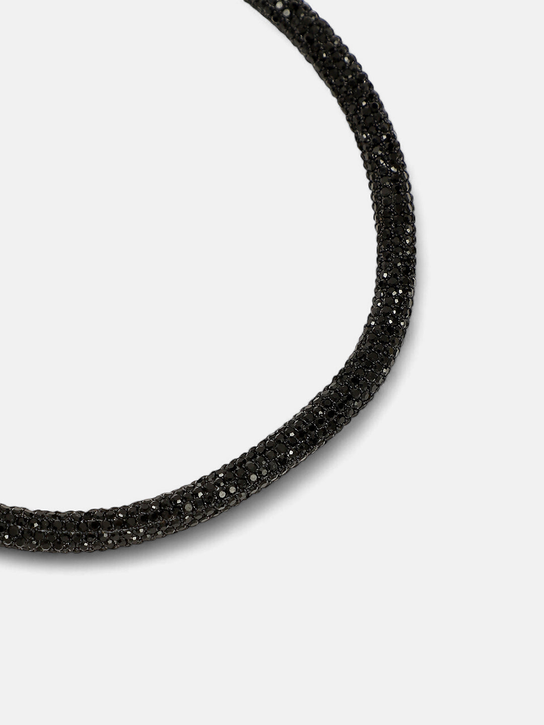 The Jingle Collar Necklace - Onyx Black-SOHINC6087