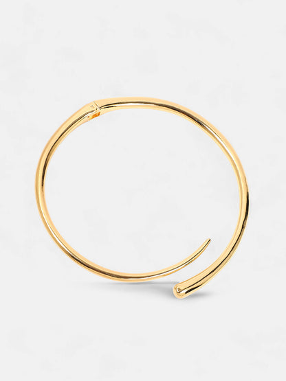 The Stroke Torque Necklace - California Gold-SOHINC6090