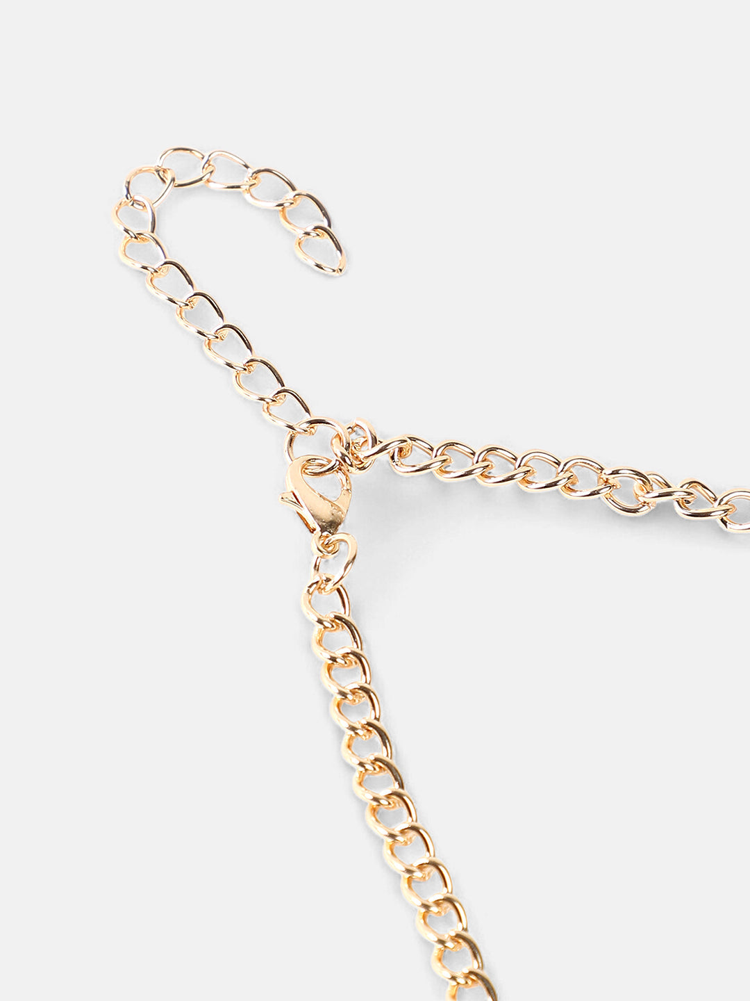 The Marquise Statement Necklace - Amber Yellow-SOHINC6128