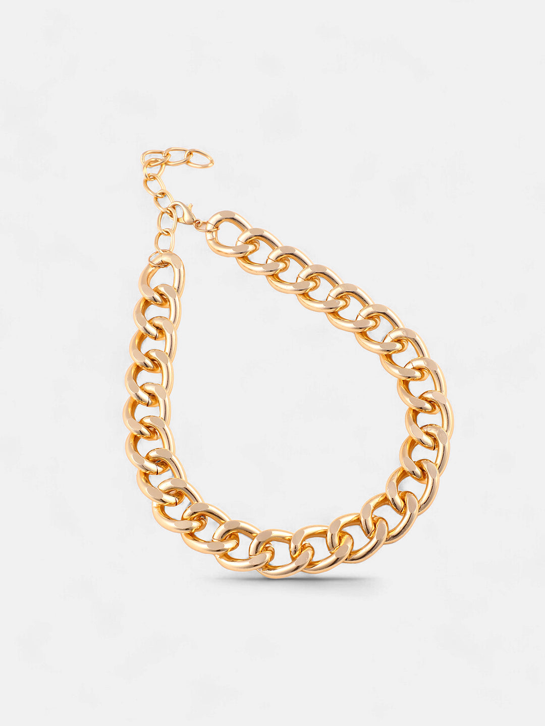 The Medium Chunky Link Chain Necklace - California Gold-SOHINC6202