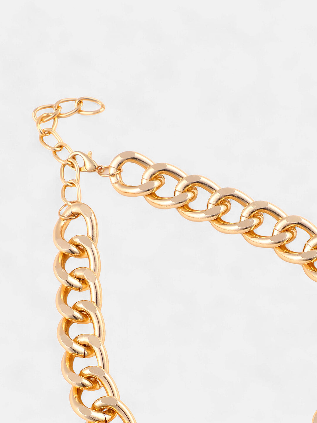 The Medium Chunky Link Chain Necklace - California Gold-SOHINC6202