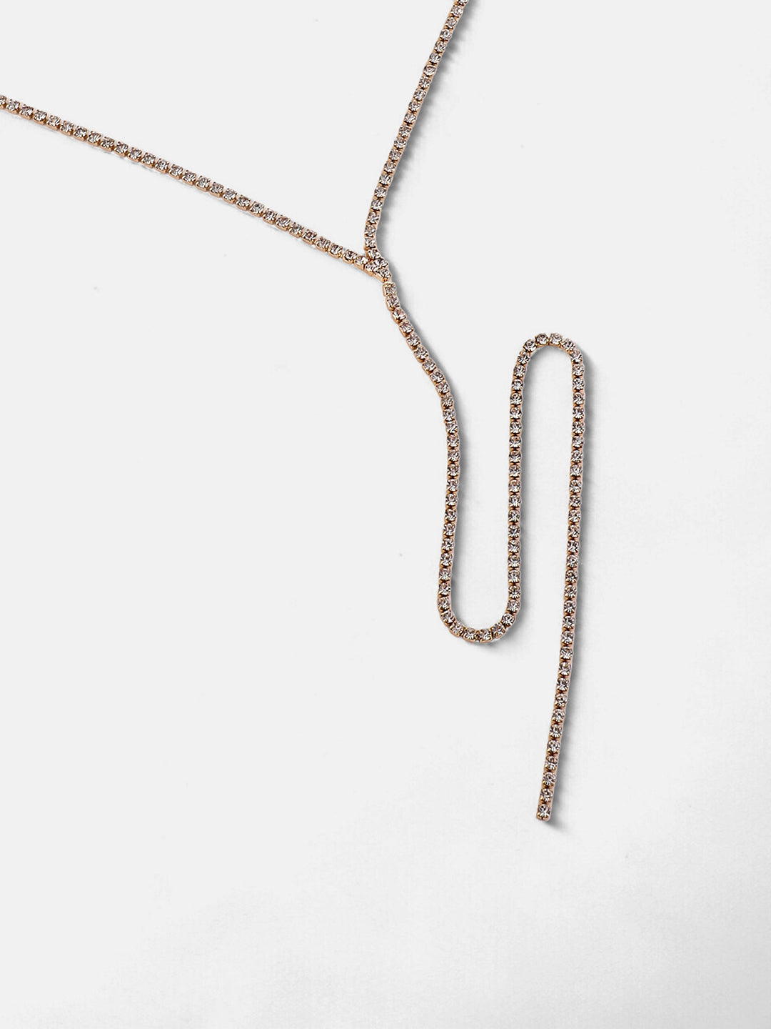 The Bijou Multi-Layer Necklace - Crystal Silver-SOHINC6205